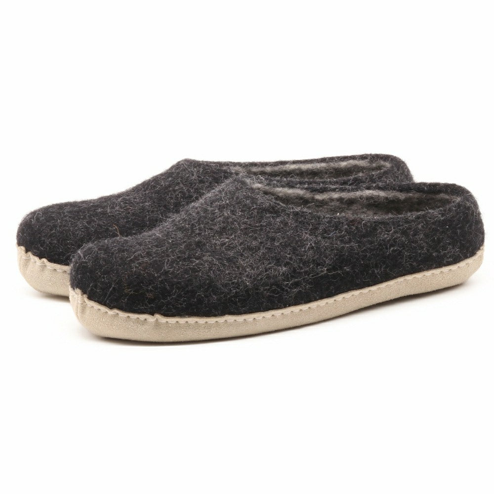Plow & Hearth Womens Newport Wool House Shoe