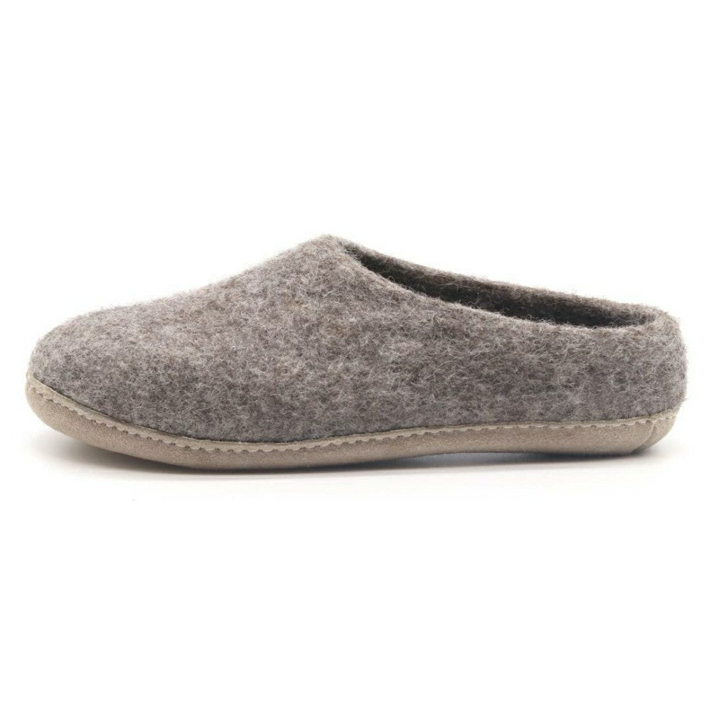 Plow & Hearth Mens Newport Wool House Shoe