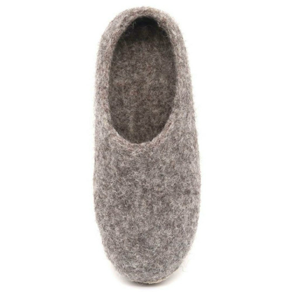 Plow & Hearth Mens Newport Wool House Shoe