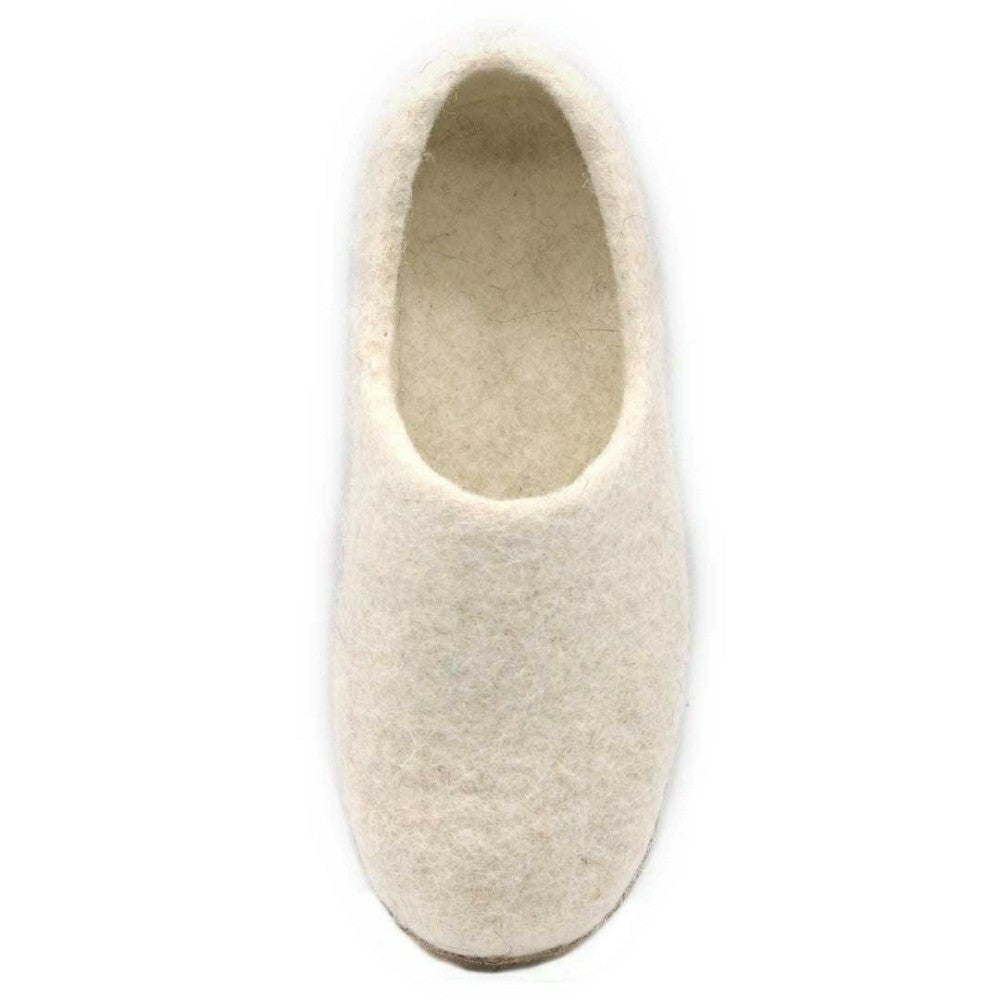 Plow & Hearth Womens Victoria Wool House Shoe