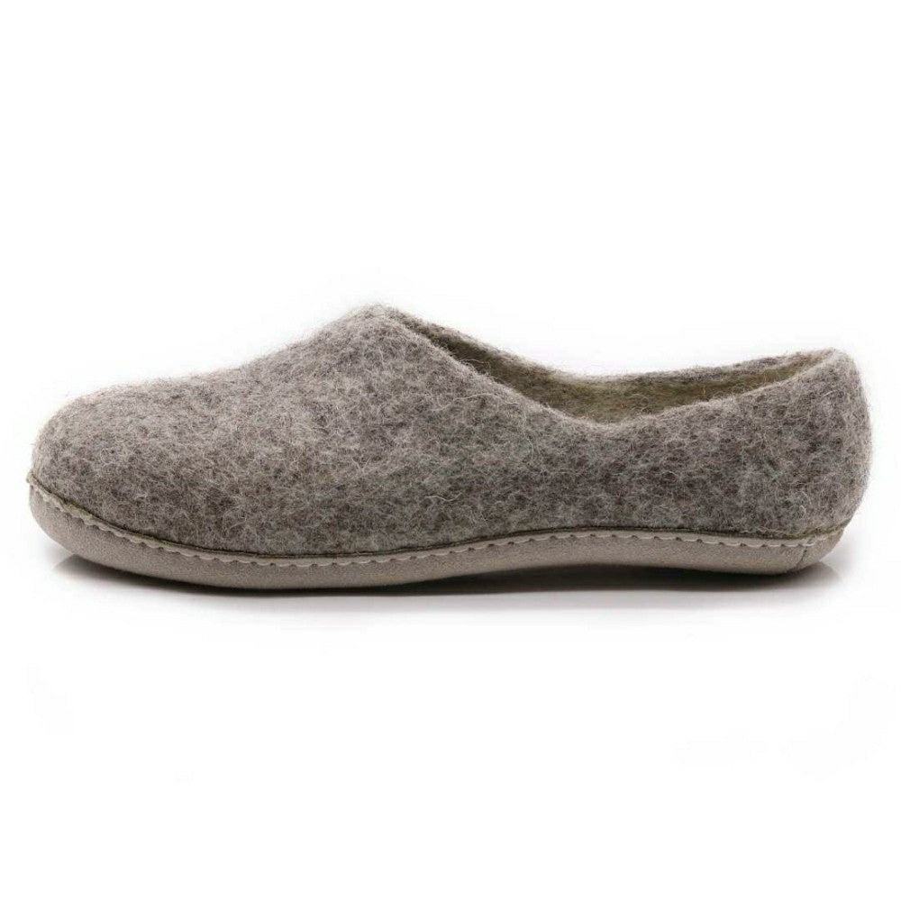 Plow & Hearth Womens Victoria Wool House Shoe