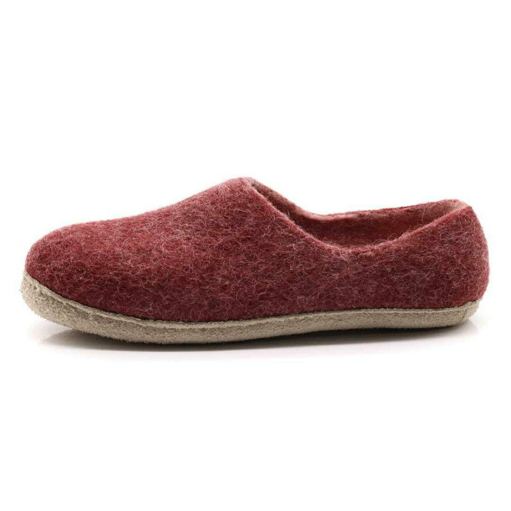 Plow & Hearth Womens Victoria Wool House Shoe