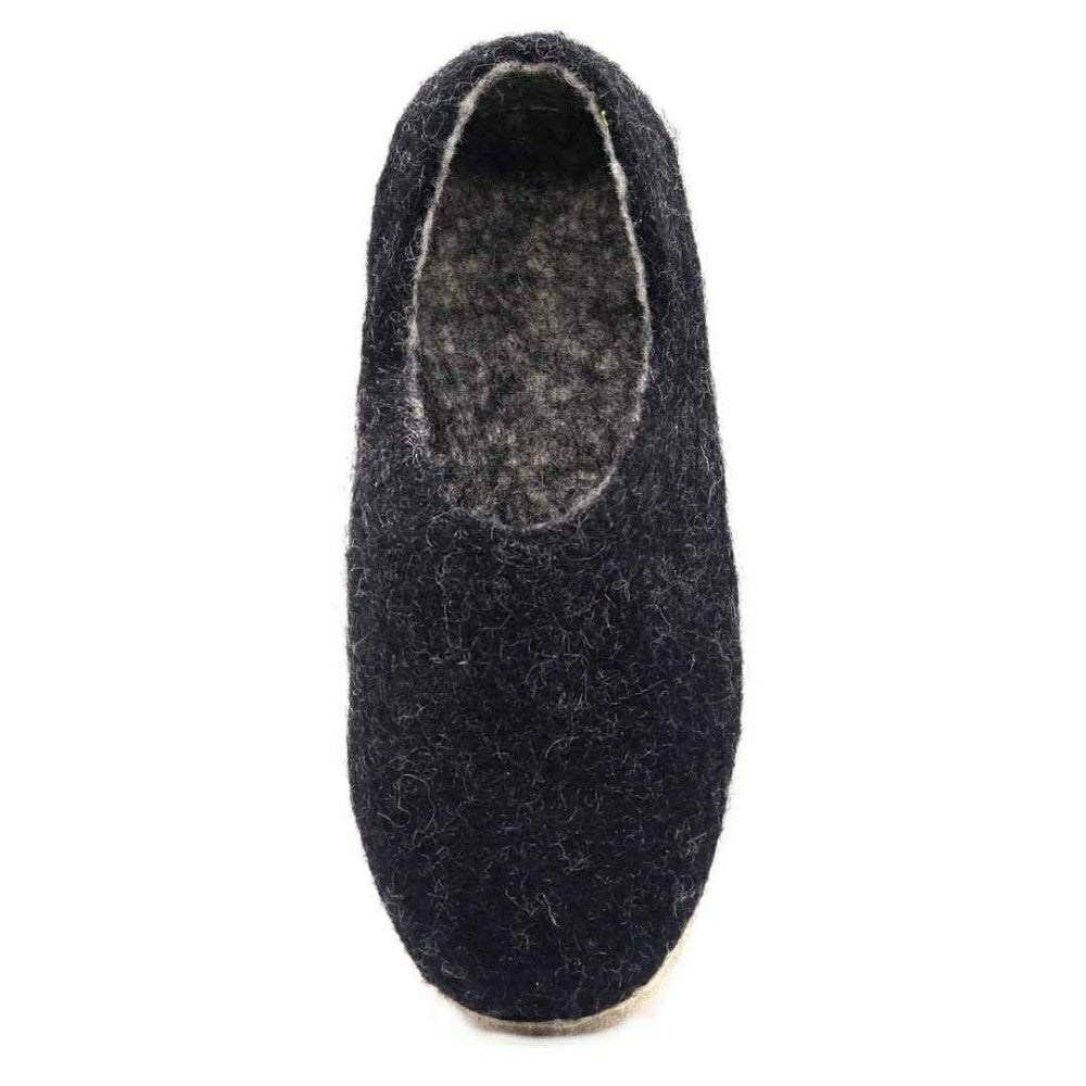 Plow & Hearth Womens Victoria Wool House Shoe