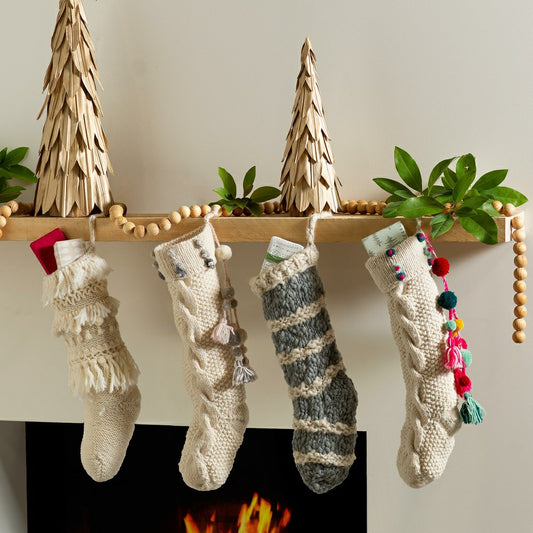 Plow & Hearth Knit Stocking