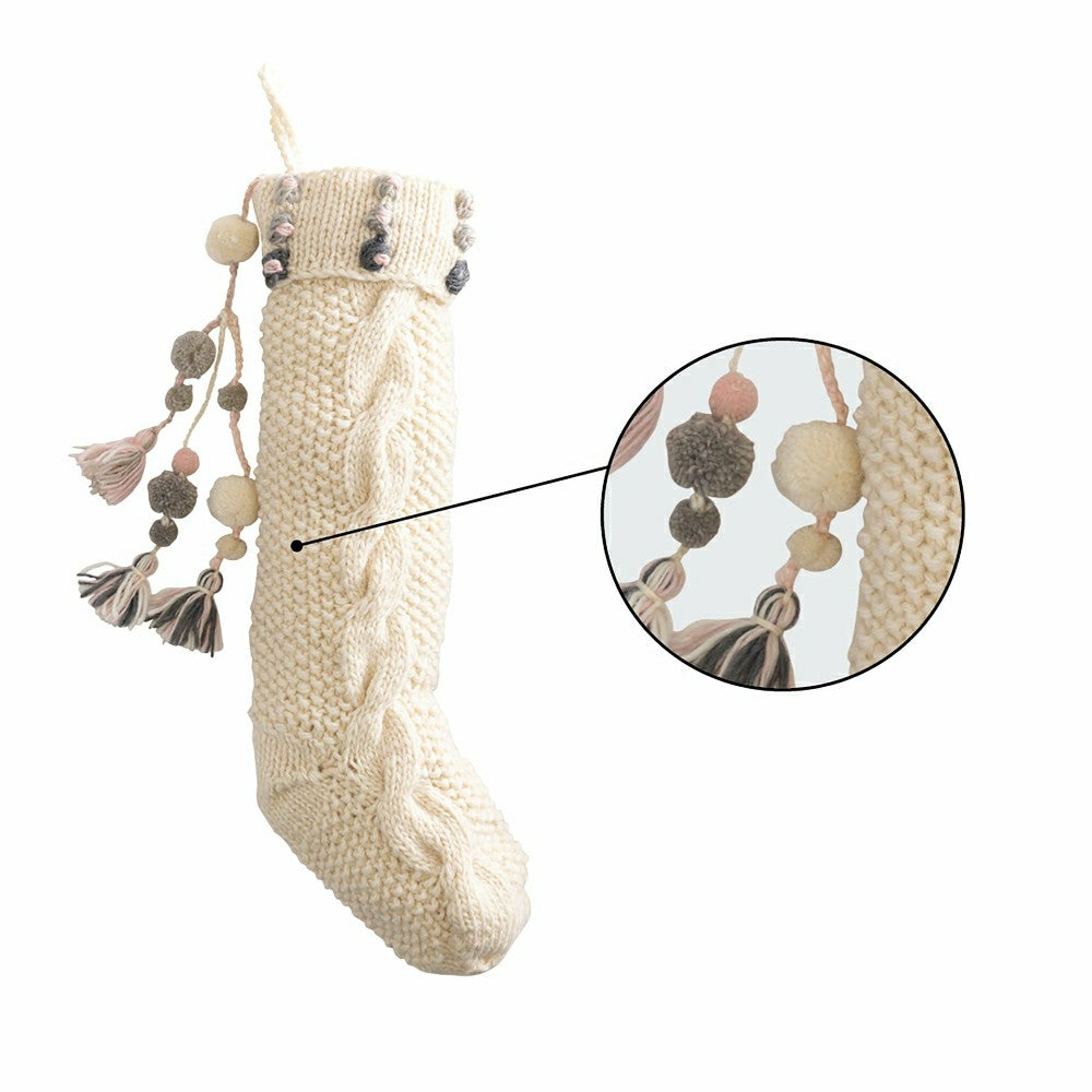Plow & Hearth Knit Stocking