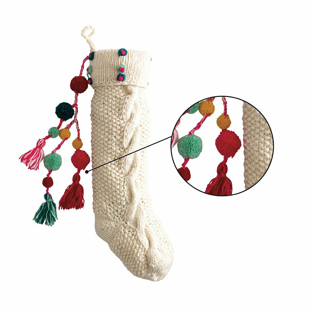 Plow & Hearth Knit Stocking