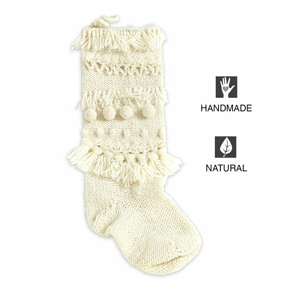 Plow & Hearth Knit Stocking