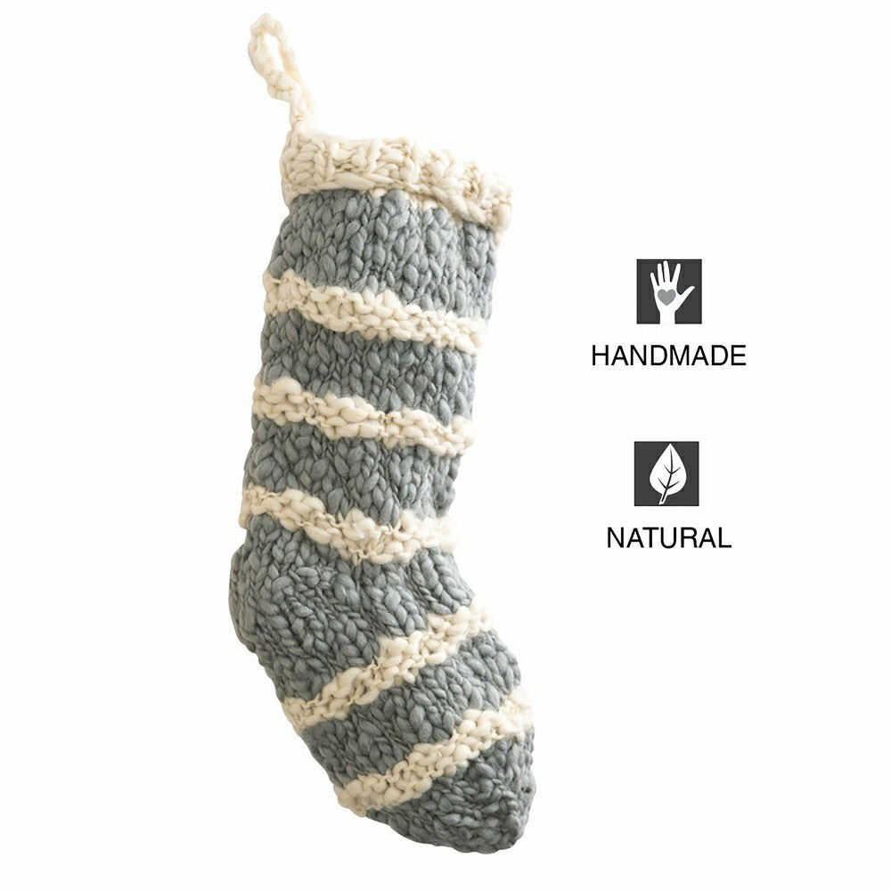 Plow & Hearth Knit Stocking
