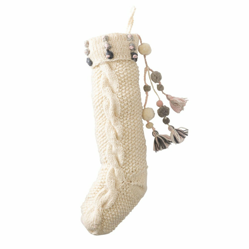 Plow & Hearth Knit Stocking