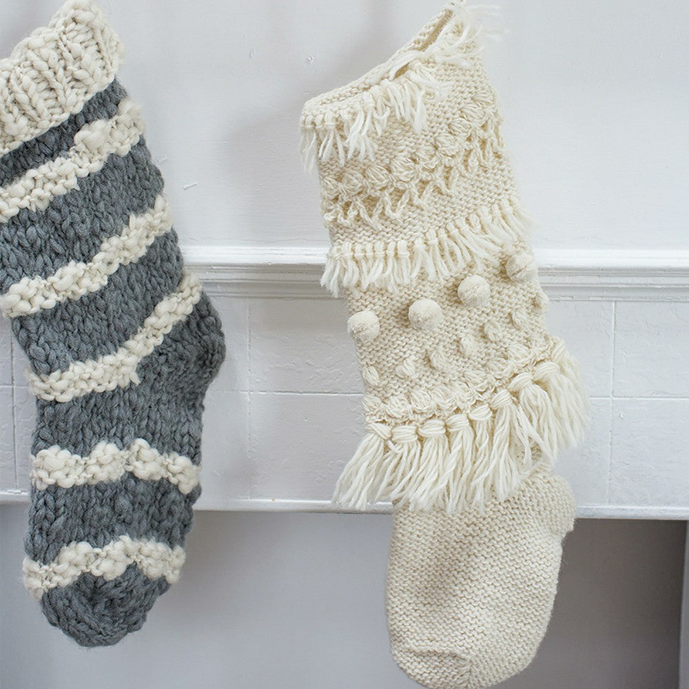 Plow & Hearth Knit Stocking