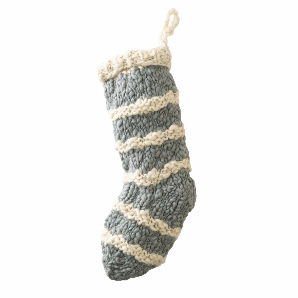 Plow & Hearth Knit Stocking