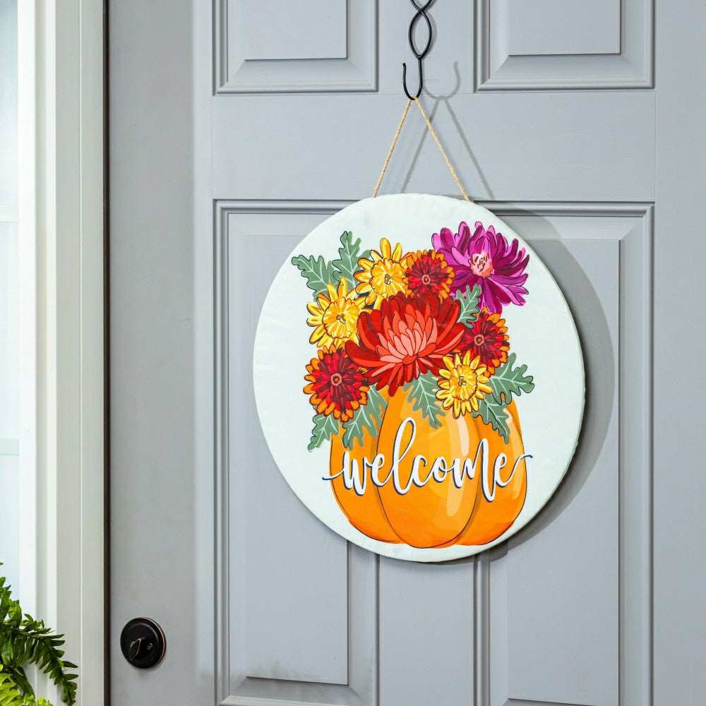 Plow & Hearth Vibrant Blooms and Holiday Cheer, 4-Season Interchangeable Door Decor