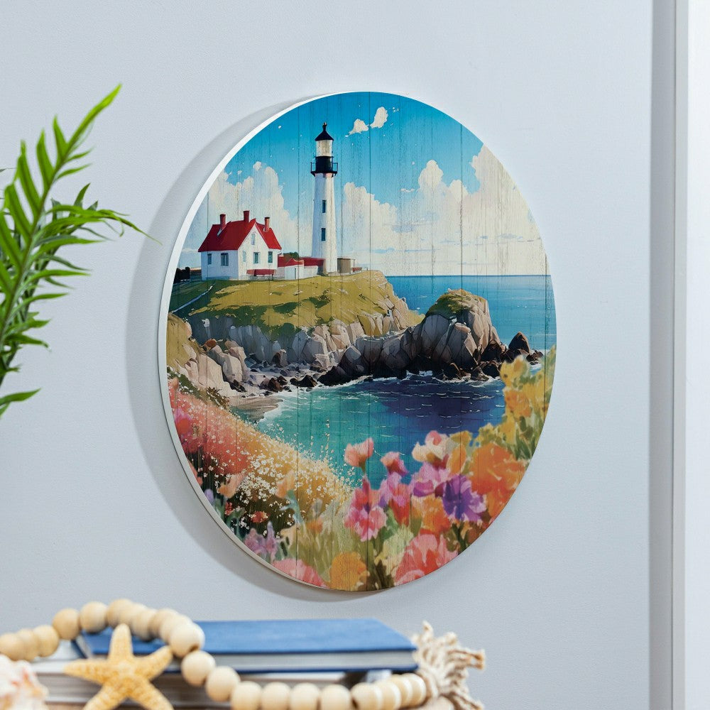Plow & Hearth Coastal Door Décor Welcome Lighthouse 18"
