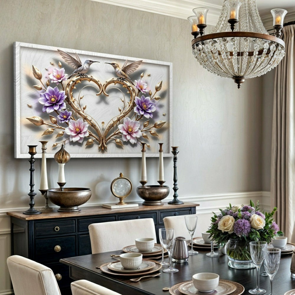 Plow & Hearth 3D Hummingbirds Wall Art