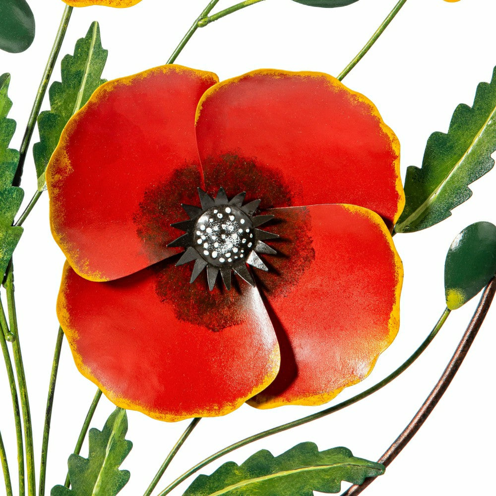 Plow & Hearth Poppy Wall Décor