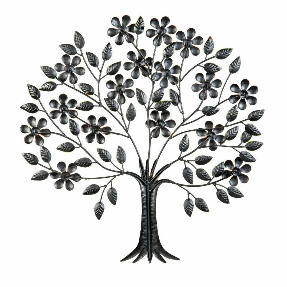 Plow & Hearth Floral Tree of Life Wall Décor