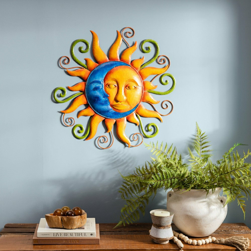 Plow & Hearth Sun and Moon Wall Décor