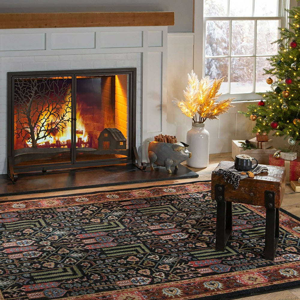 Plow & Hearth Mount Joy Area Rug With EnduraStran Construction, 5' x 8'
