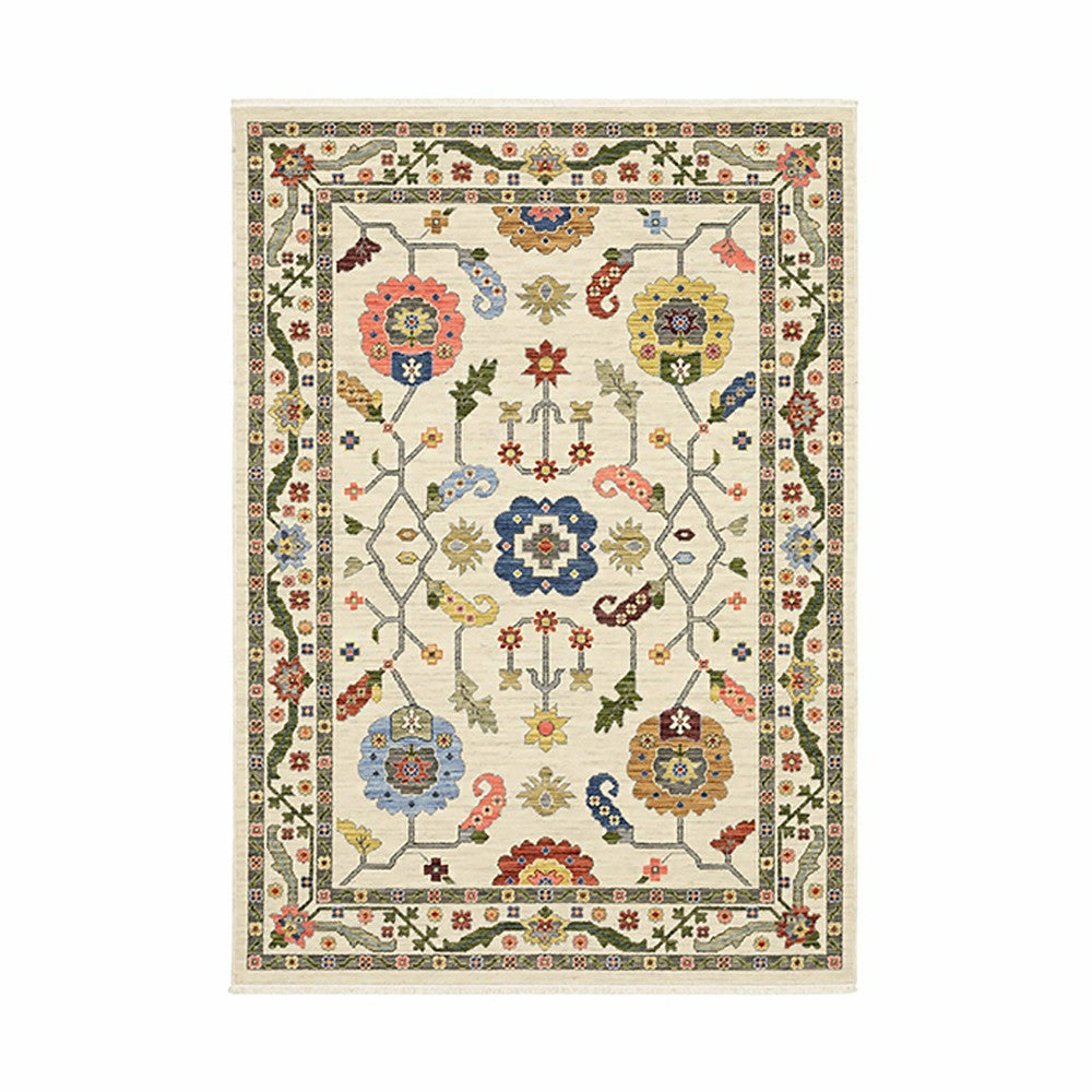 Plow & Hearth Saluda Jewels Wool Rug