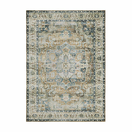 Plow & Hearth Desmond Autumn Splendor Polyester Rug