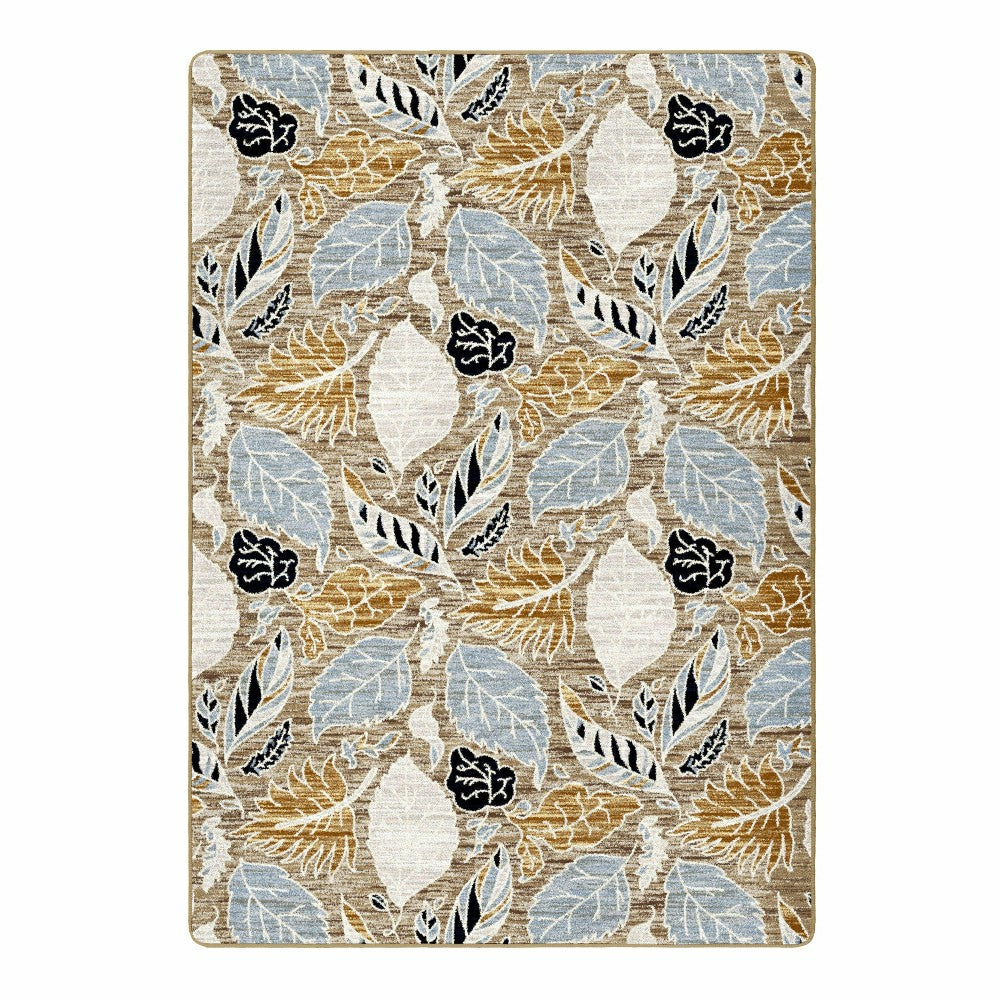 Plow & Hearth Leaves EnduraStran Area Rug, 3' x 4'