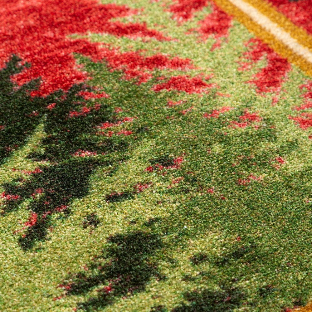 Plow & Hearth Pine Cone Valley Plaid Rug