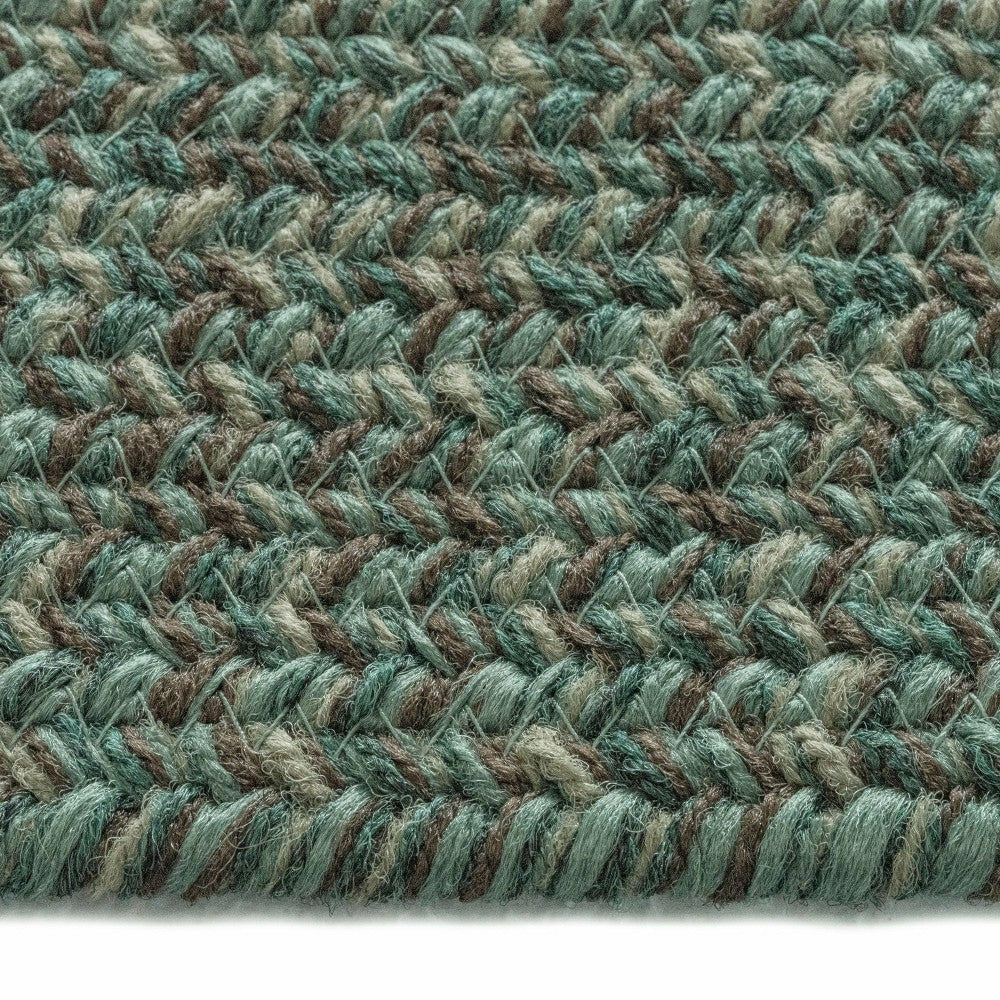 Plow & Hearth Rectangle Pine Creek Braided Rug