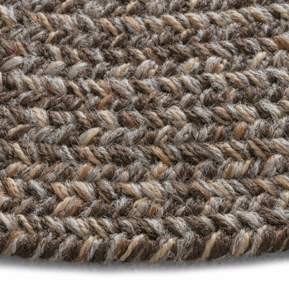 Plow & Hearth Rectangle Pine Creek Braided Rug