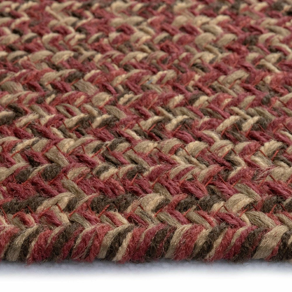 Plow & Hearth Rectangle Pine Creek Braided Rug