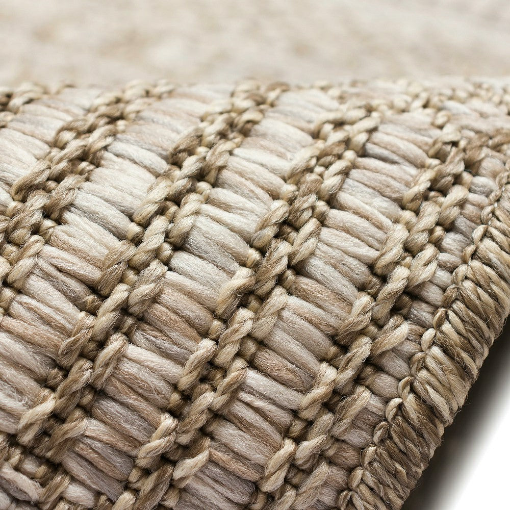 Plow & Hearth Indoor/Outdoor Beachcomber Striped Rug,6'6" x 9'4"