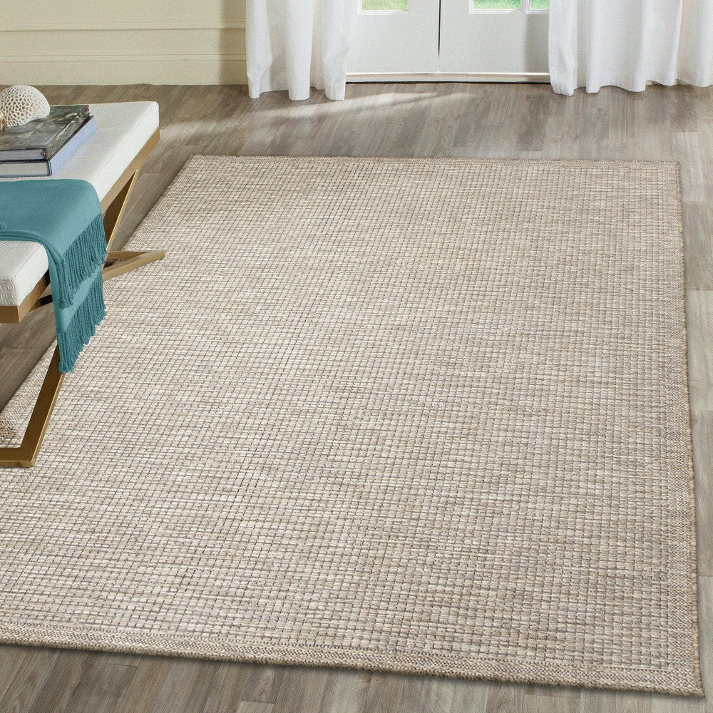 Plow & Hearth Indoor/Outdoor Beachcomber Texture Rug, 7'10" x 9'10"