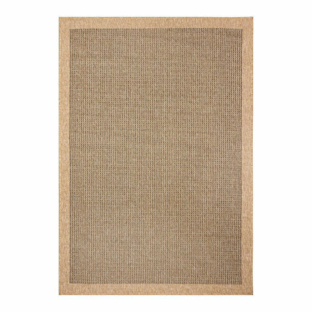 Plow & Hearth Indoor/Outdoor Toulouse Border Print Rug, 7'10" x 9'10"