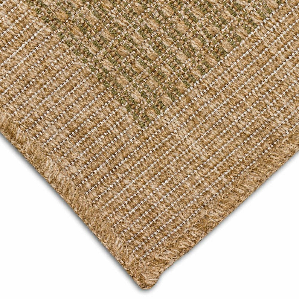 Plow & Hearth Indoor/Outdoor Toulouse Border Print Rug, 7'10" x 9'10"
