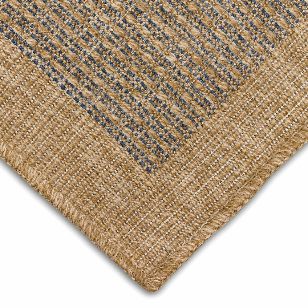 Plow & Hearth Indoor/Outdoor Toulouse Border Print Rug, 7'10" x 9'10"