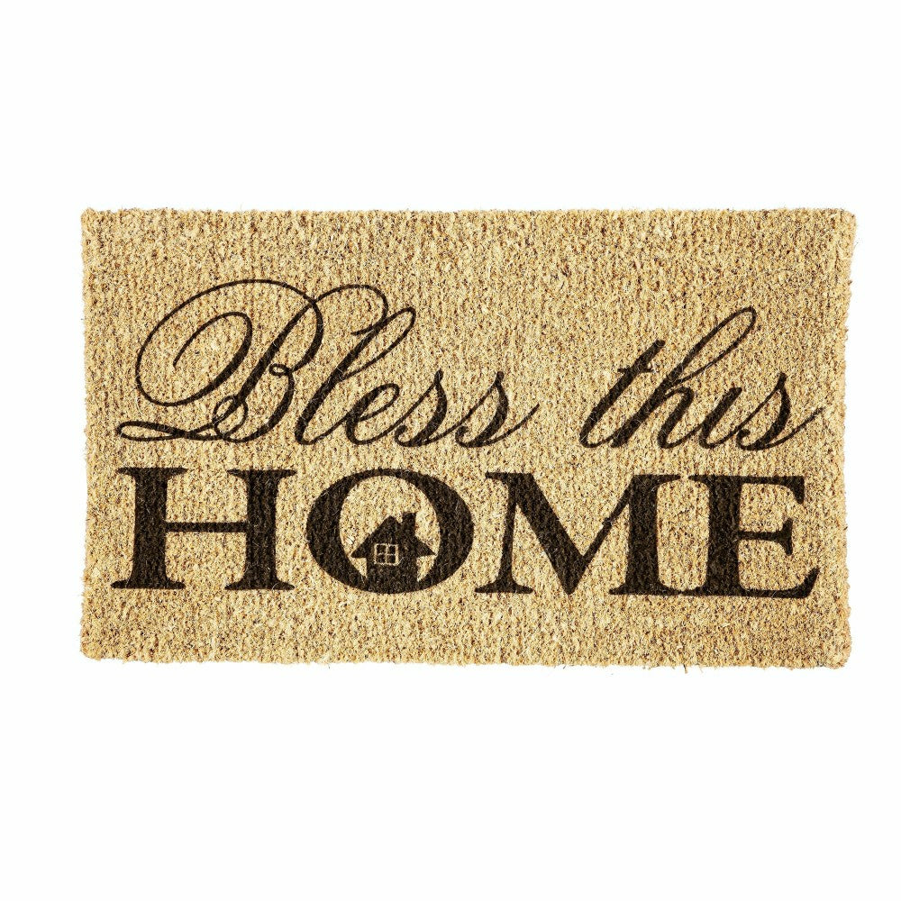Plow & Hearth Bless This Home Coir Mat