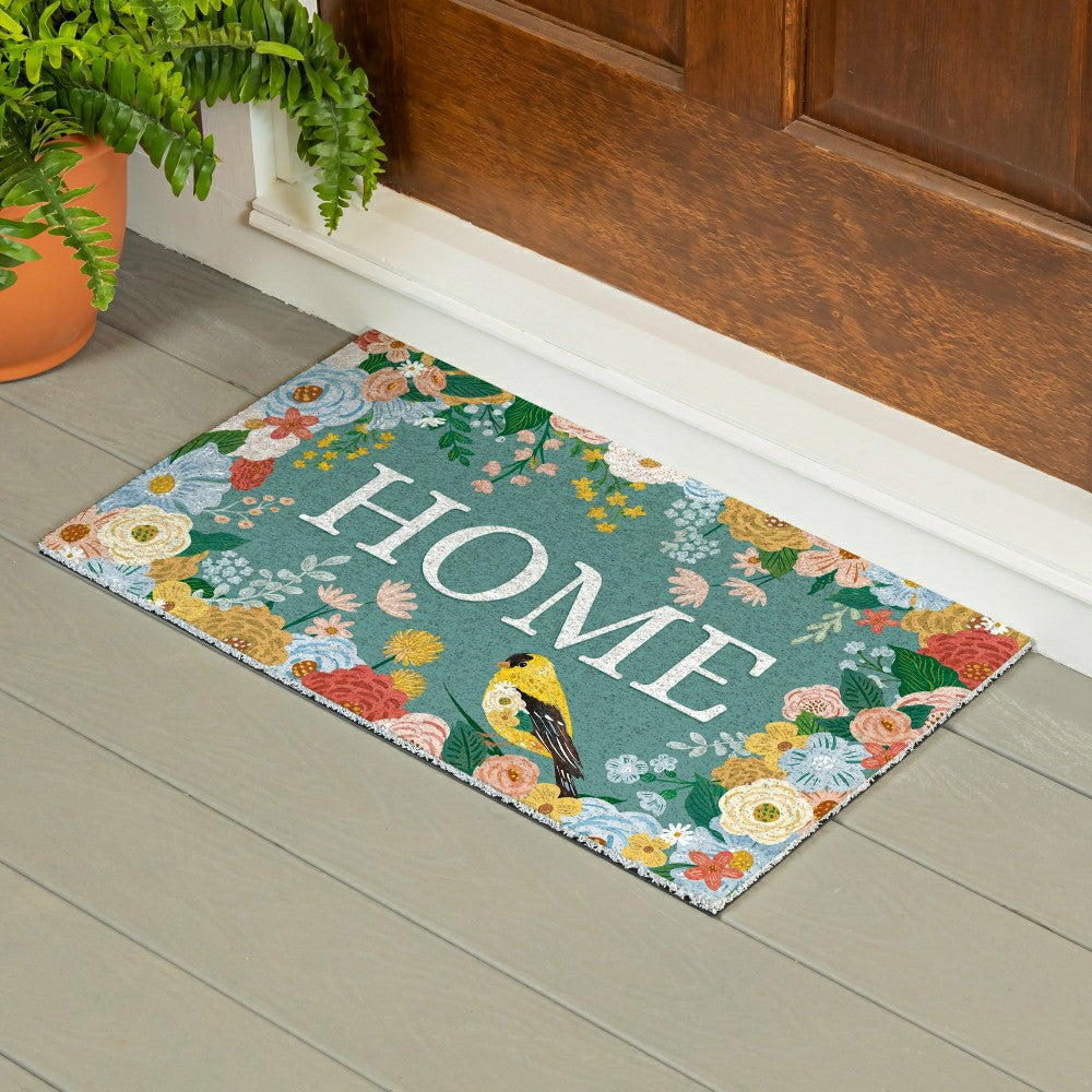 Plow & Hearth What She Shed, PVC Trapper Mat 28"x16"