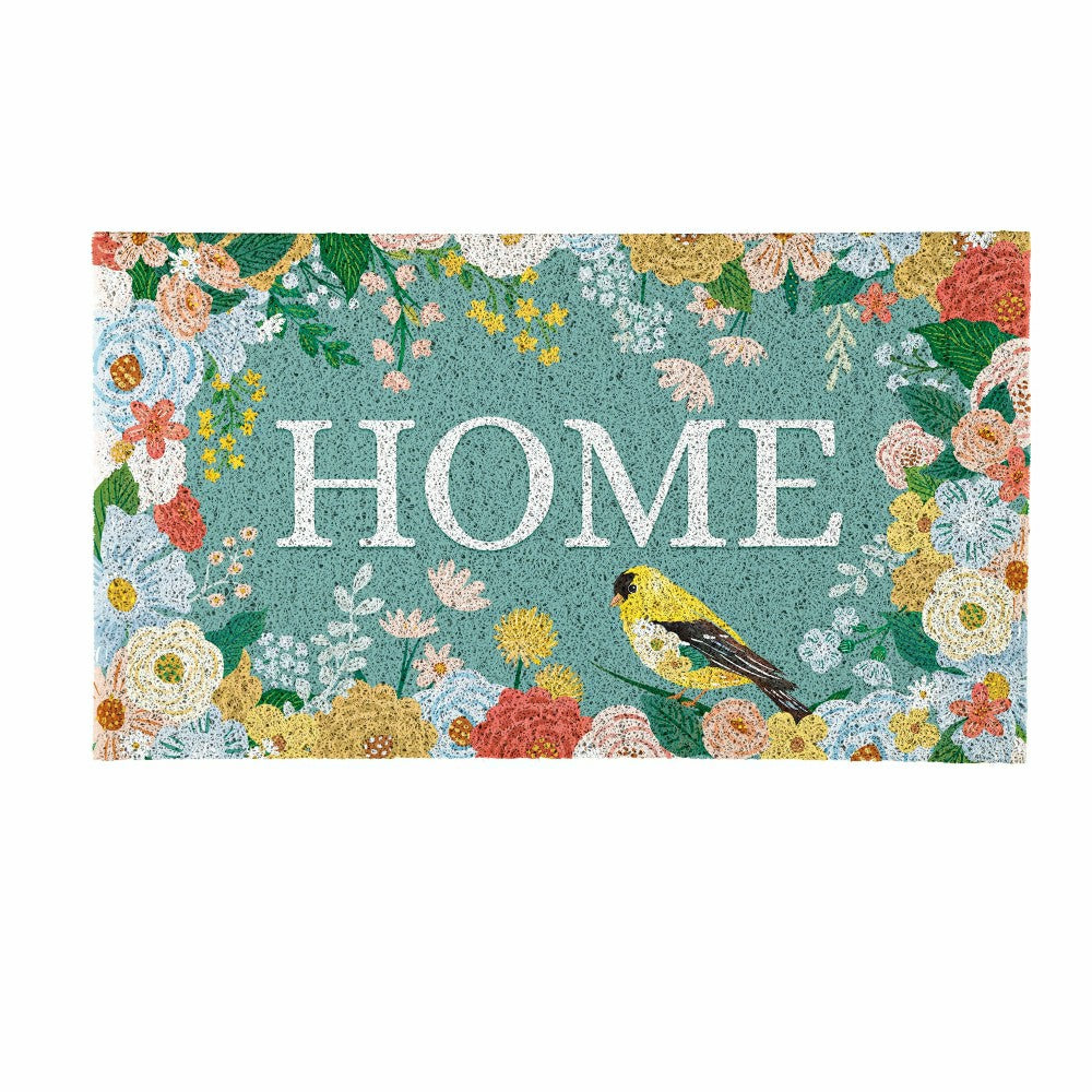 Plow & Hearth What She Shed, PVC Trapper Mat 28"x16"