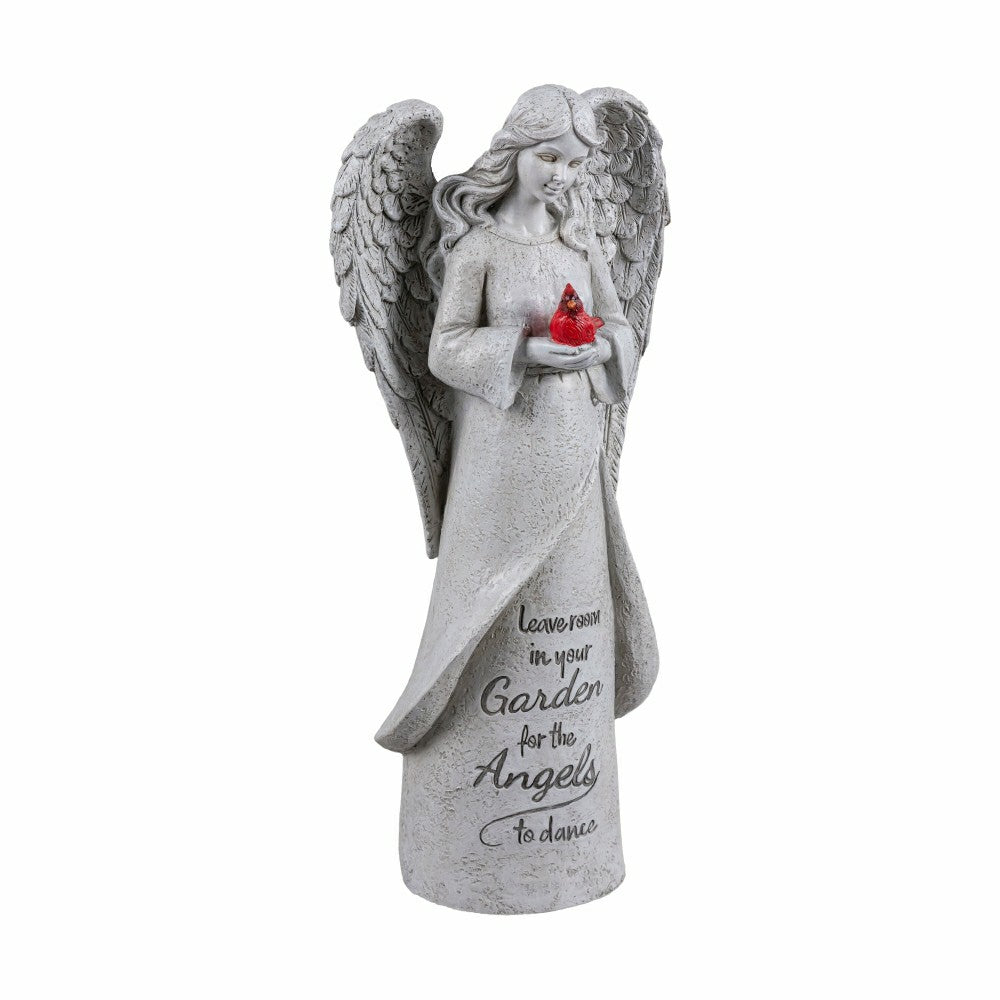 Plow & Hearth Memorial Garden Angel Resin Statuary, 12"H