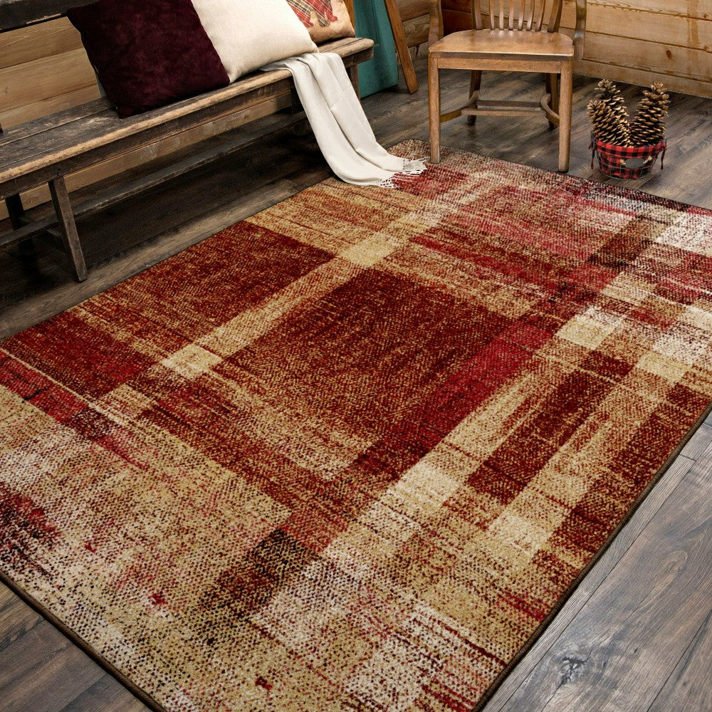 Plow & Hearth Maryland Rug, 4' x 5'