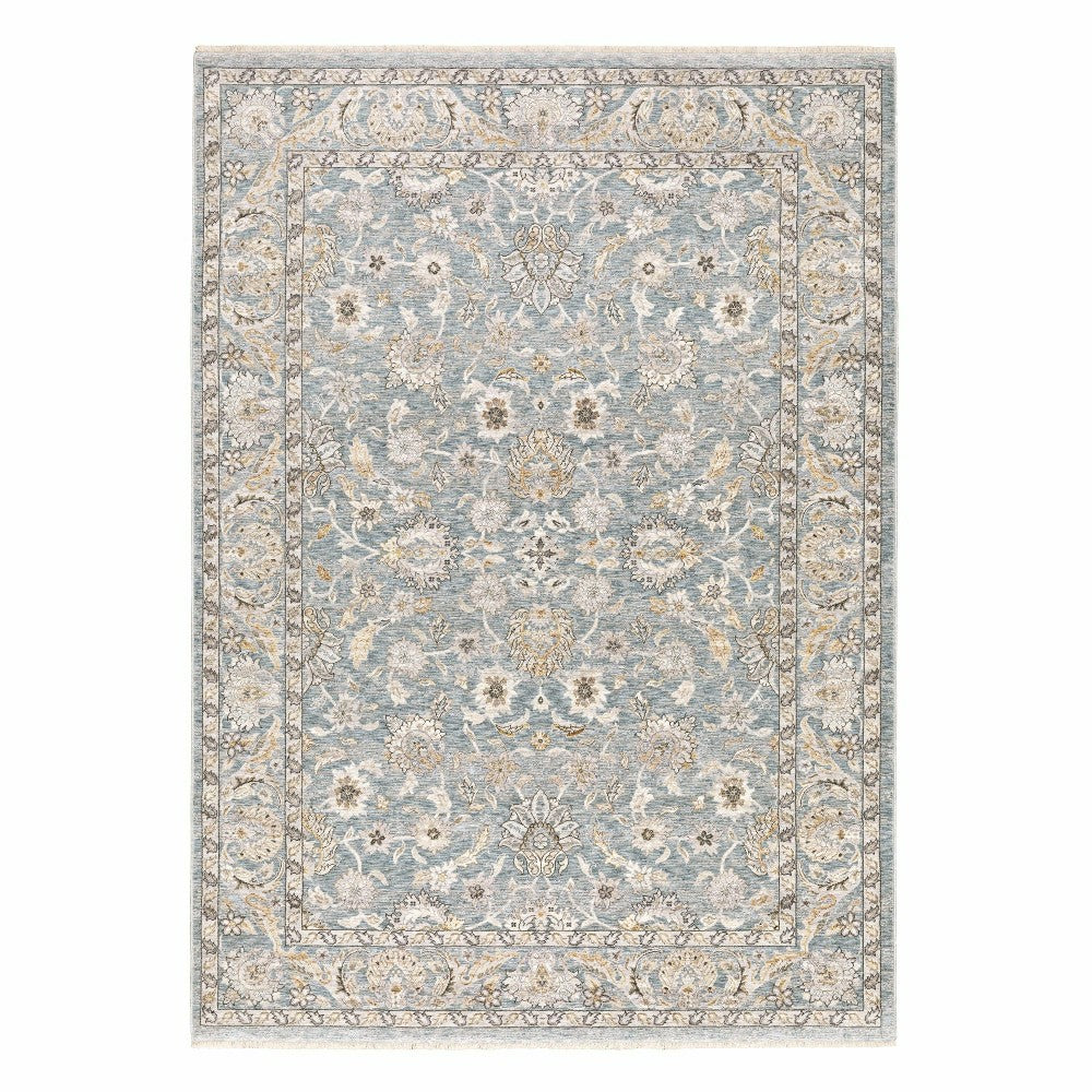 Plow & Hearth Wakefield Border Polyester Rug