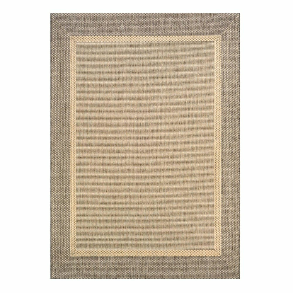 Plow & Hearth Veranda Framework Indoor/Outdoor Polypropylene Rug