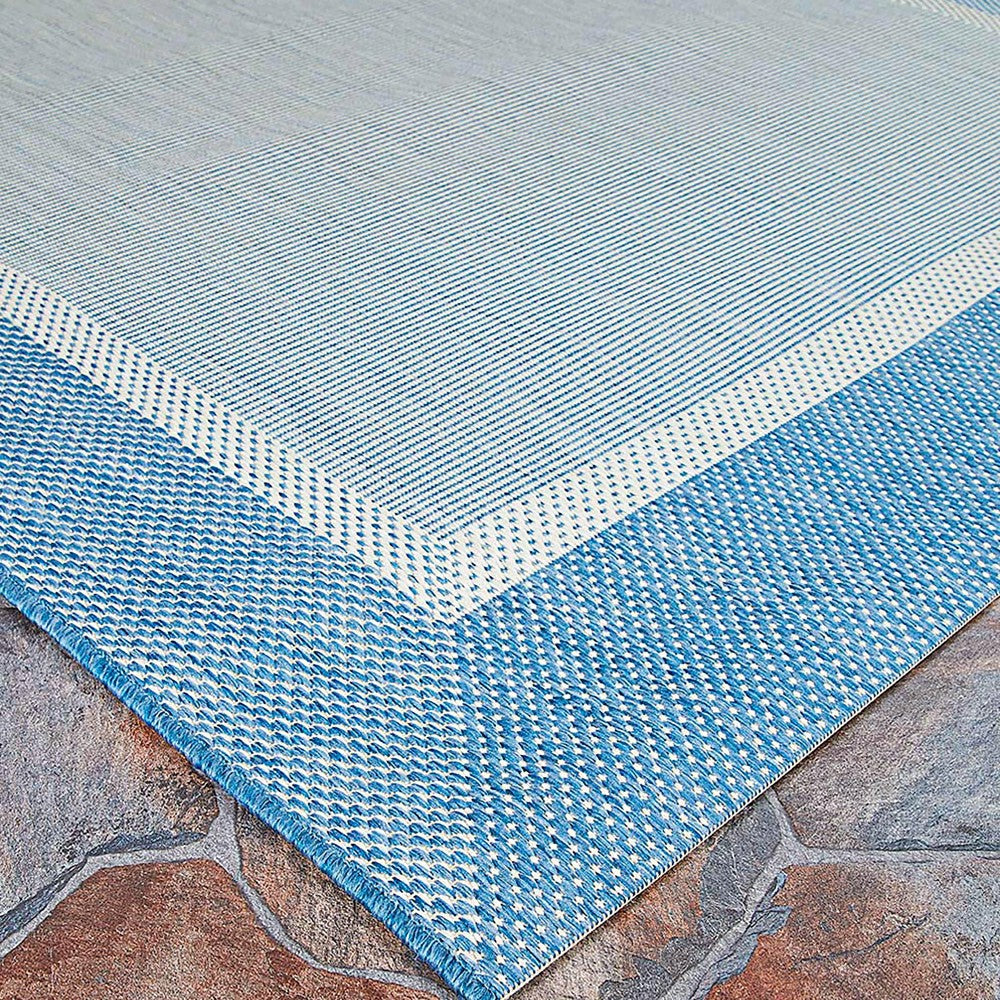 Plow & Hearth Veranda Framework Indoor/Outdoor Polypropylene Rug