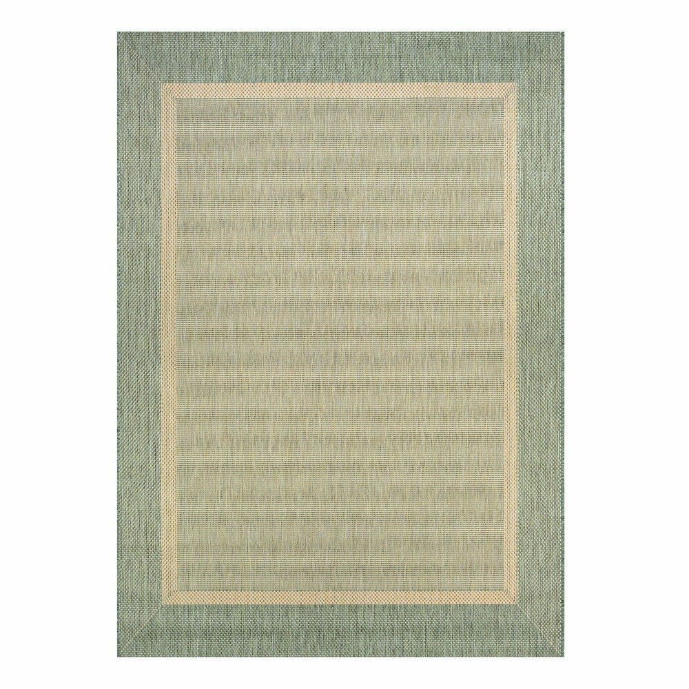 Plow & Hearth Veranda Framework Indoor/Outdoor Polypropylene Rug