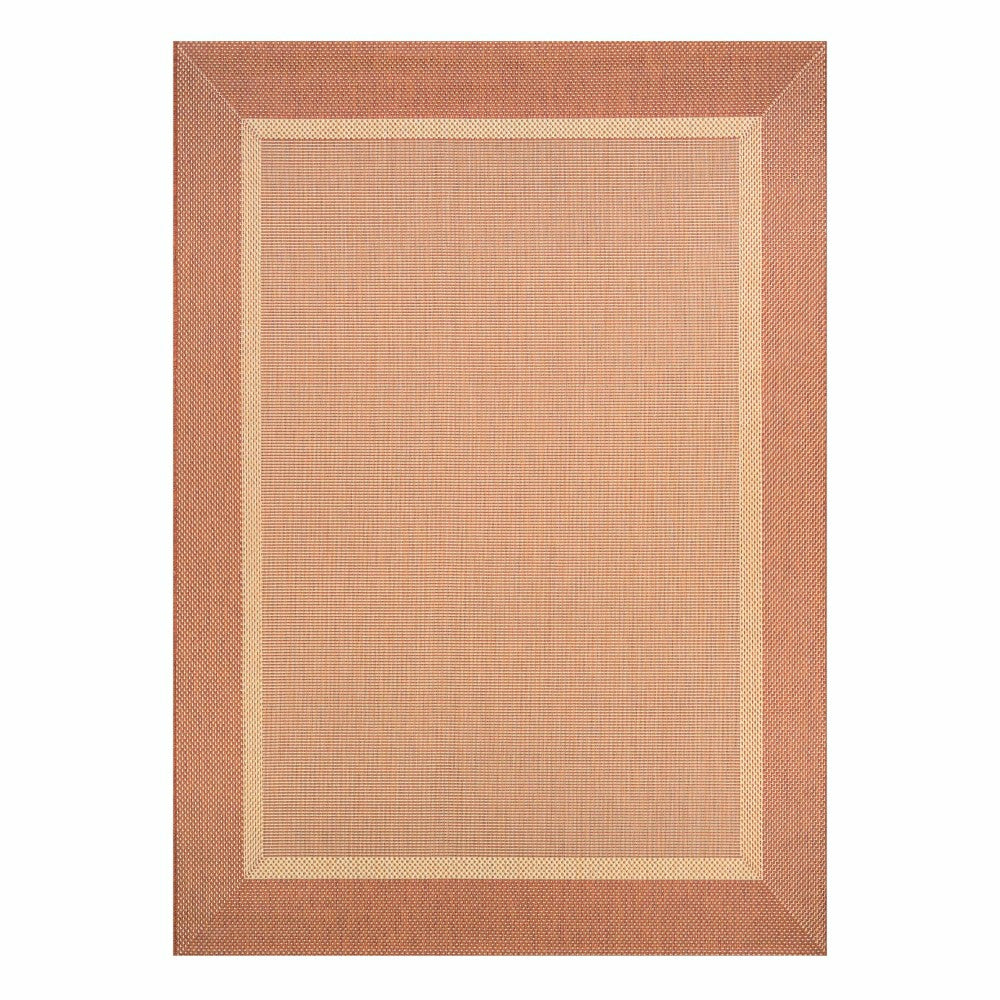 Plow & Hearth Veranda Framework Indoor/Outdoor Polypropylene Rug
