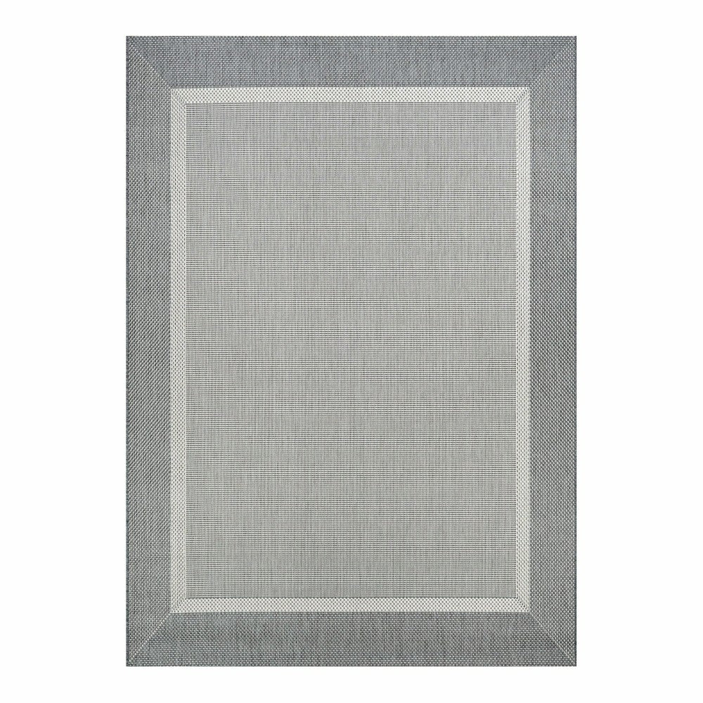 Plow & Hearth Veranda Framework Indoor/Outdoor Polypropylene Rug