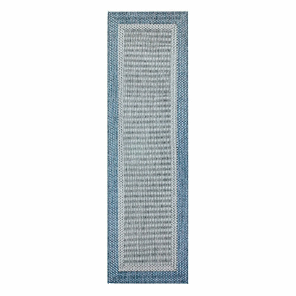 Plow & Hearth Veranda Framework Indoor/Outdoor Polypropylene Rug
