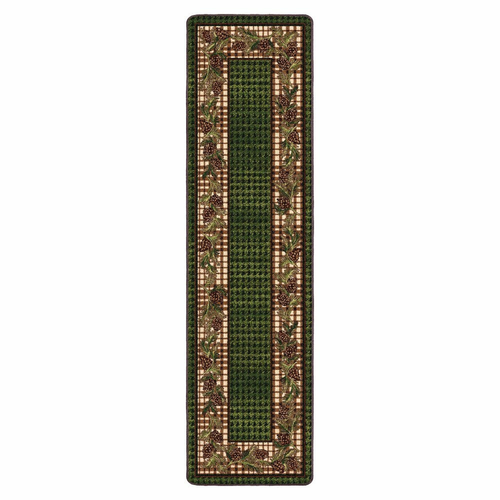 Plow & Hearth Sweetwater Pine Plaid EnduraStran Area Rug