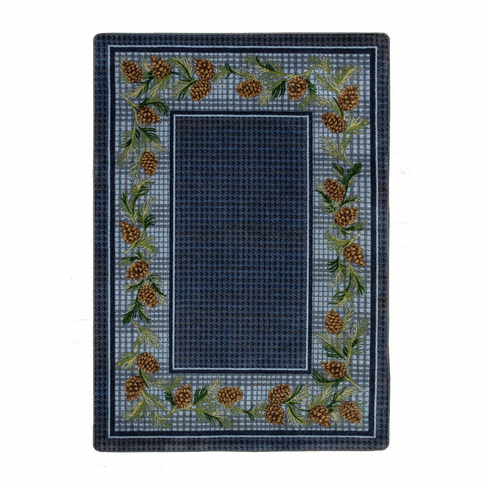 Plow & Hearth Sweetwater Pine Plaid EnduraStran Area Rug