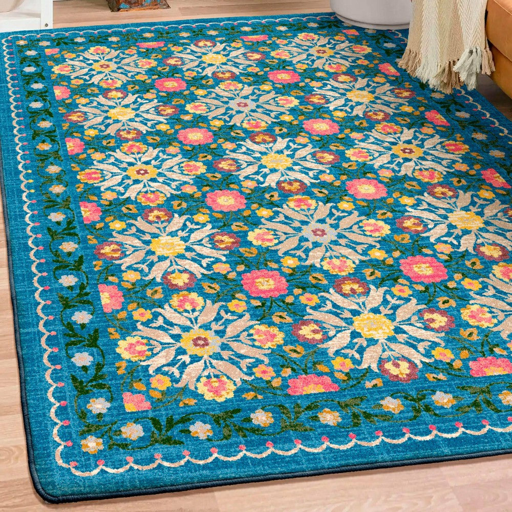 Plow & Hearth Meadow EnduraStran Rug, 4' x 5'