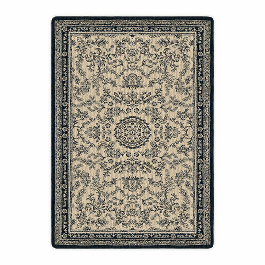 Plow & Hearth Porcelain Garden EnduraStran® Rug, 8' x 11'